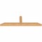 Ekena Millwork Portland Smooth Timber Gable Bracket, Western Red Cedar, 60"W x 17"H x 3 1/2"D x 3 1/2"F, 7/12 Pitch GBW060X17X0404POR00SWR - alternate 3